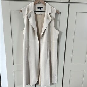 Joan Vass Notch Collar Vest
